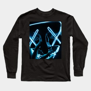 Part Neon face mask Long Sleeve T-Shirt